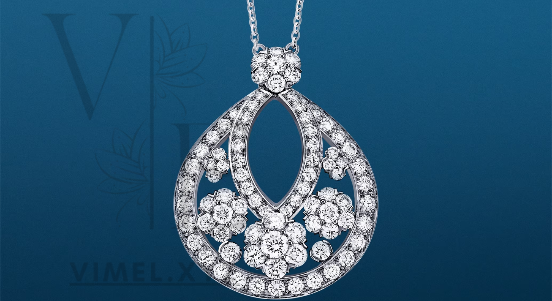 Van Cleef & Arpels Vintage Snowflake Pendant